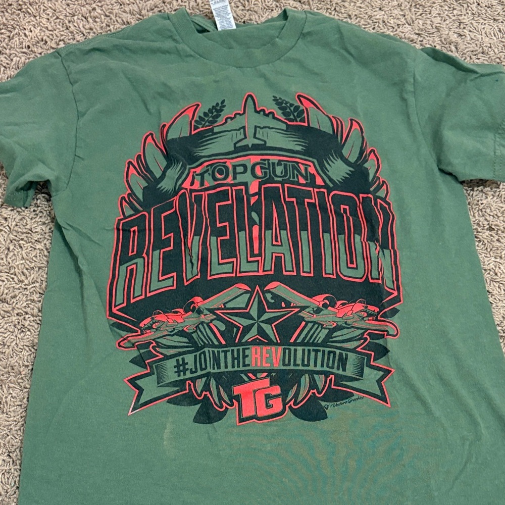Top Gun Revelation Green T-Shirt